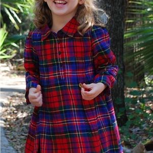 Baby GAP size 5 plaid tartan dress